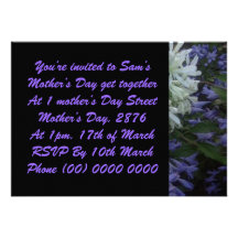 A Mother’s Day Just For You Personalized Invites