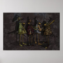 A Murder of Crows Print