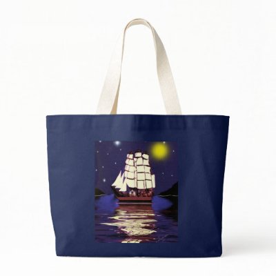 A Nautical Dream Canvas Bags by smudgeart