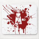 A Negative Blood Type Donation Vampire Zombie Mouse Pad
