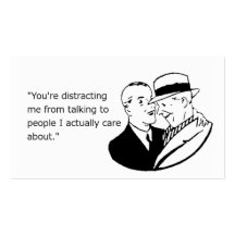 A New Conversation Partner Business Card Template