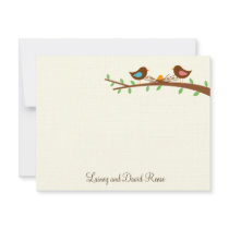 A New Egg Flat Thank You Card