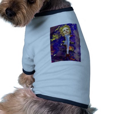 A NEW KIND OF MERMAID DOGGIE TEE SHIRT by LOOSIELUCY