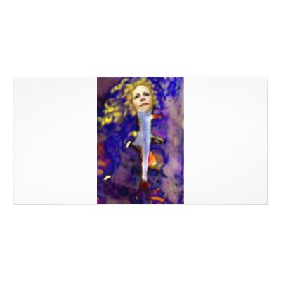 A NEW KIND OF MERMAID PHOTO GREETING CARD by LOOSIELUCY