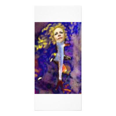 A NEW KIND OF MERMAID FULL COLOR RACK CARD by LOOSIELUCY