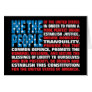 A New Twist on Old Glory Card