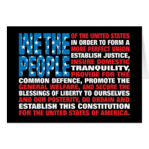 A New Twist on Old Glory Card