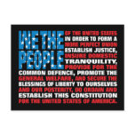 A New Twist on Old Glory Postcard