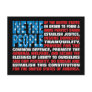 A New Twist on Old Glory Postcard