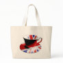 A nice cup of English Tea Canvas Bags