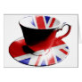 A nice cup of English Tea Greeting Cards