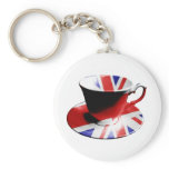 A nice cup of English Tea Keychain