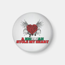 A Nigerian Stole my Heart Magnets