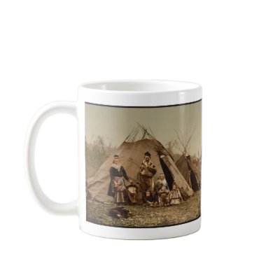 A Norwegian Lapp Family in Norway from 1890 Mugs by wallarts