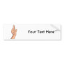 A OK ~ Hand Sign and Gestures a-ok 2 Bumper Sticker