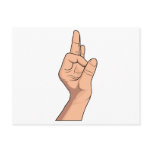 A OK ~ Hand Sign and Gestures a-ok 2 postcards