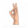 A OK ~ Hand Sign and Gestures a-ok