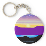 A Painted Sunset #2 keychains