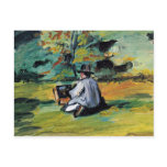 A Painter At Work By Paul Cézanne (Best Quality) Postcard