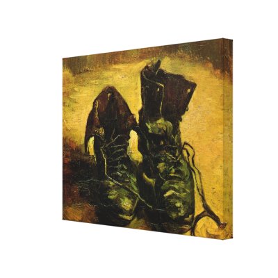 A Pair of Shoes by Vincent van Gogh by MasterpieceCafe