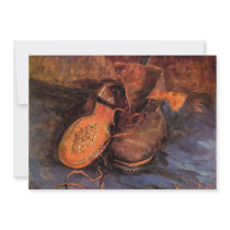 A Pair of Shoes by Vincent van Gogh Announcement