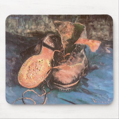 A Pair of Shoes by Vincent van Gogh by MasterpieceCafe