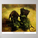 A Pair of Shoes by Vincent van Gogh Posters