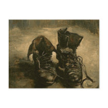 A Pair of Shoes, Vincent van Gogh Post Card
