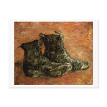 A Pair of Shoes, Vincent van Gogh Postcard