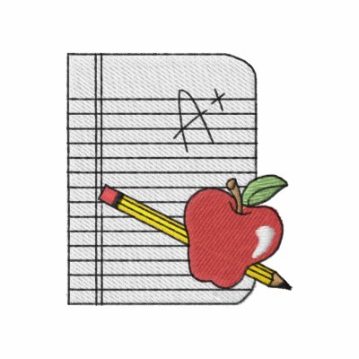 A+ Paper by ZazzleEmbroidery