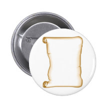 A Parchment Scroll Pinback Button