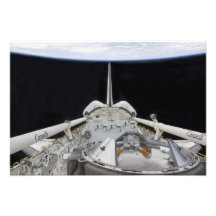 A partial view of Space Shuttle Photo Art