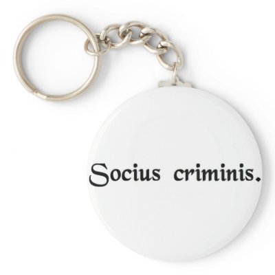 A partner in crime. key chain by blueinc123