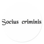 A partner in crime. stickers