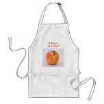 A Peach of a Chef Apron