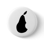 A pear with a bite! pin