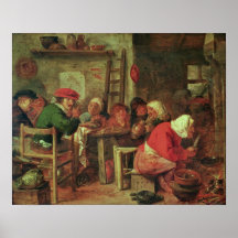 A Peasant Meal Poster