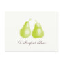 A Perfect Pear Postcard