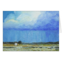 A Perfect Storm Original Painting Greeting Note