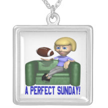 A Perfect Sunday Personalised Necklace