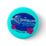 A Perfect Wave Surfing Design Pins