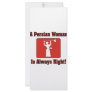 A Persian Woman Is Always Right Personalized Rack Card