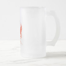 A Phoenix's Shadow Frosted Mug