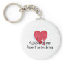 A Piece Of My Heart Is In Iraq Key Chain