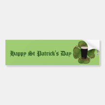 A Pint of the Black Stuff Bumper Sticker