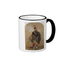 A Piper of the 79th Highlanders at Chobham Mug