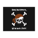 A Pirate Party postcards