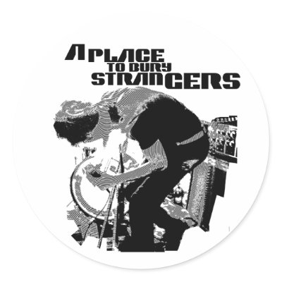 A Place to Bury Strangers Sticker by aptbs1