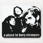 A Place to Bury Strangers Vector Mouse Pad