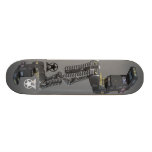 A Playboy's Motor Home in Fameland Skateboard Decks